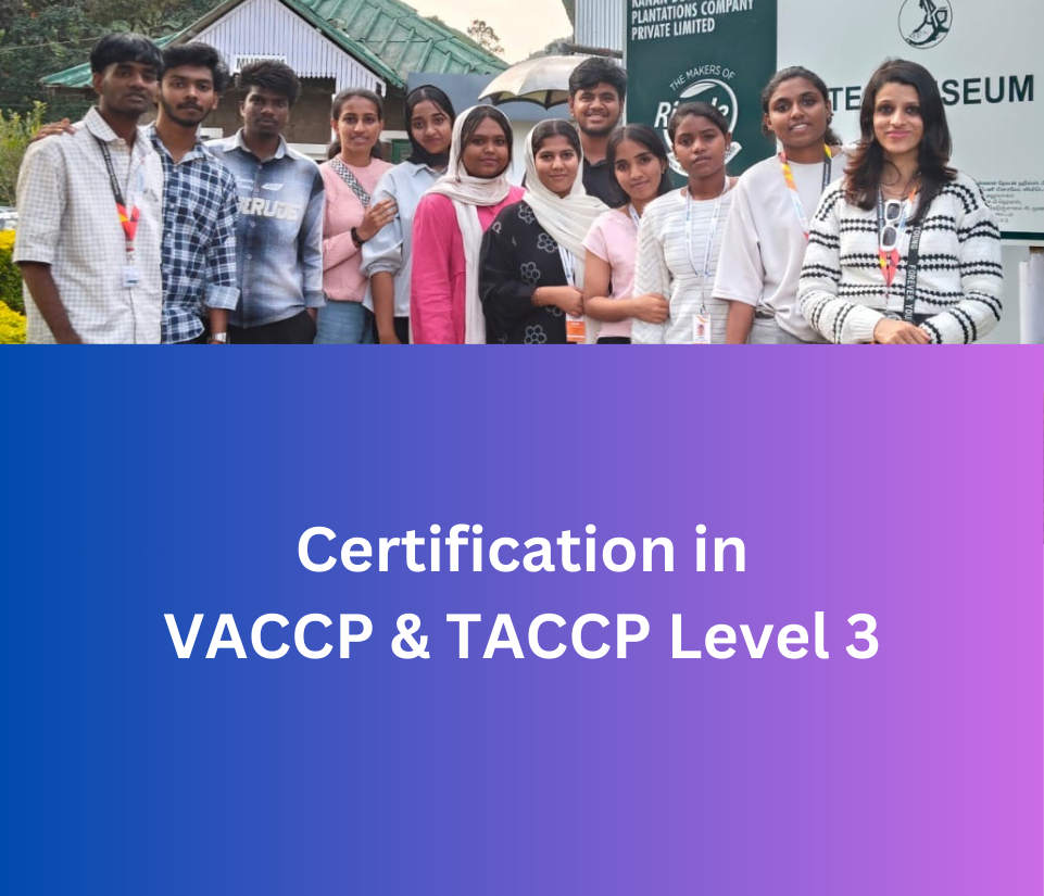 VACCP & TACCP Certification