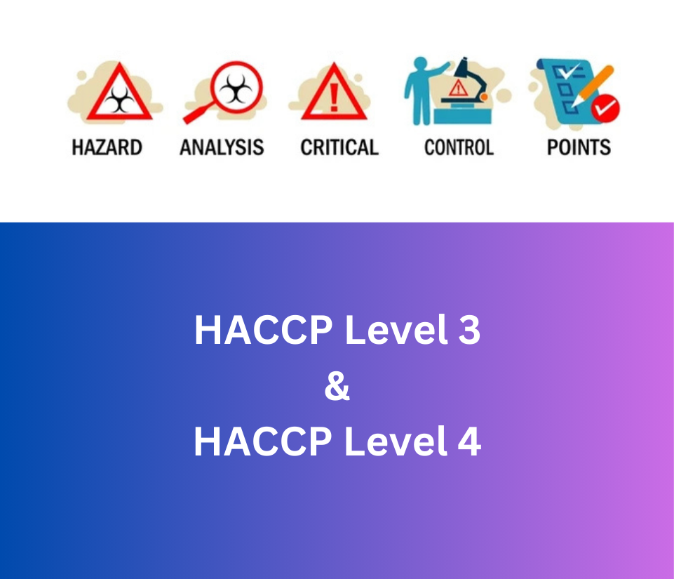 IIRDC Heighfield HACCP Level 3 & 4 For Manufacturing & Catering. Hazard Analysis and Critical Control Point