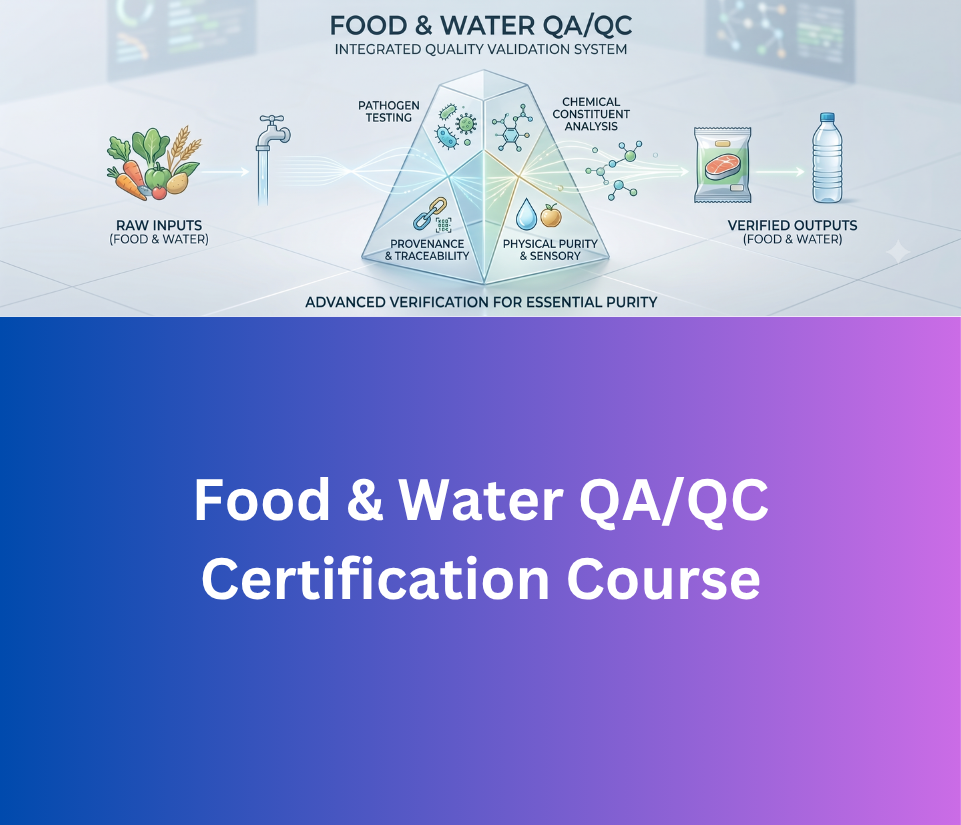 Food & Water QA/QC Certification & Training Course