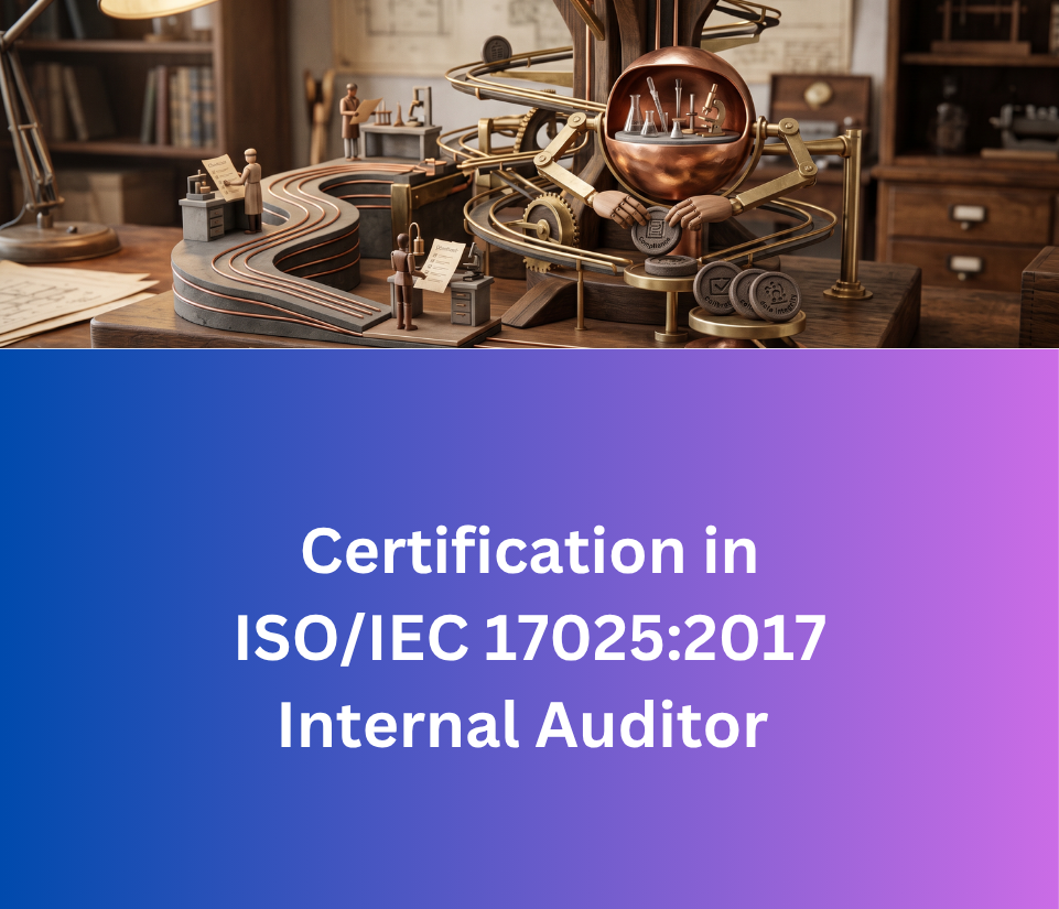 ISO/IEC 17025:2017 Internal Auditor Certification Course - International standard for testing and calibration laboratories